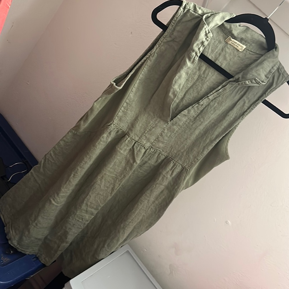 Green dress